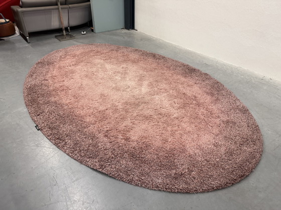Image 1 of Tapis de signalisation Tapis ovale rose 250x380