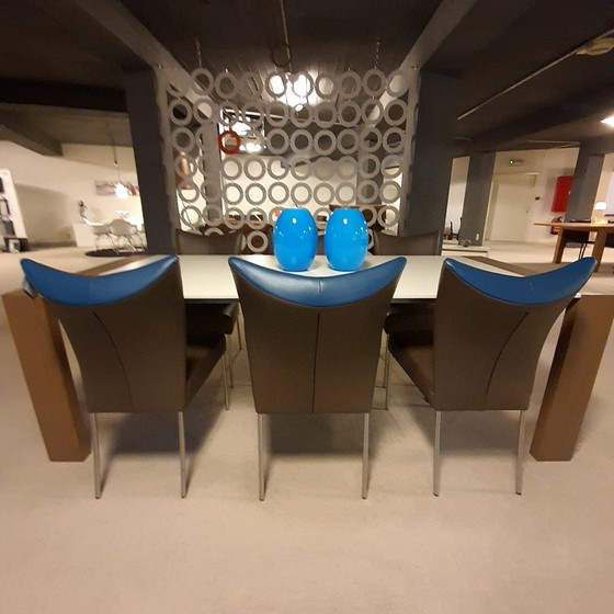 Image 1 of bert plantagie Newport eetkamerstoel (set van 6)