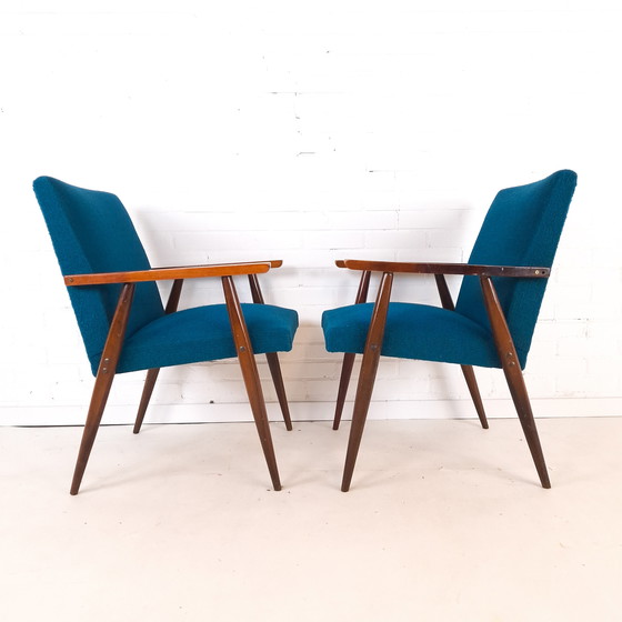 Image 1 of 2x vintage fauteuil