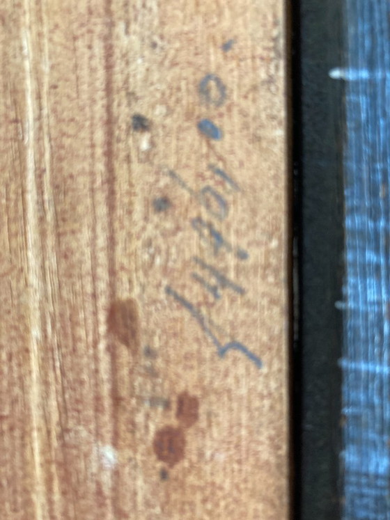 Contemporary artwork in an antique frame from the artist's studio – Paintings & Drawings, Wood, Gold (photo 4 of 8)