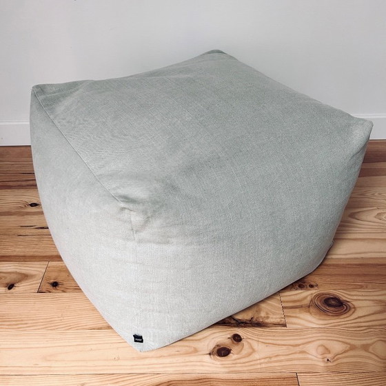 HAY Pouf Story Grey – Footstools & poufs, Polyester (photo 12 of 16)