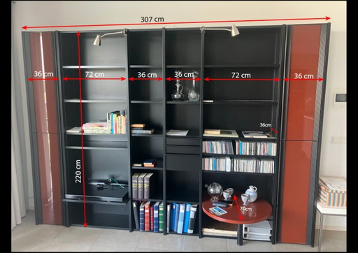 interlubke uno bookcase