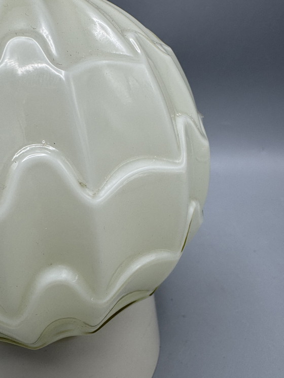 Image 1 of Thabur lamp met sculpturale glazen kap