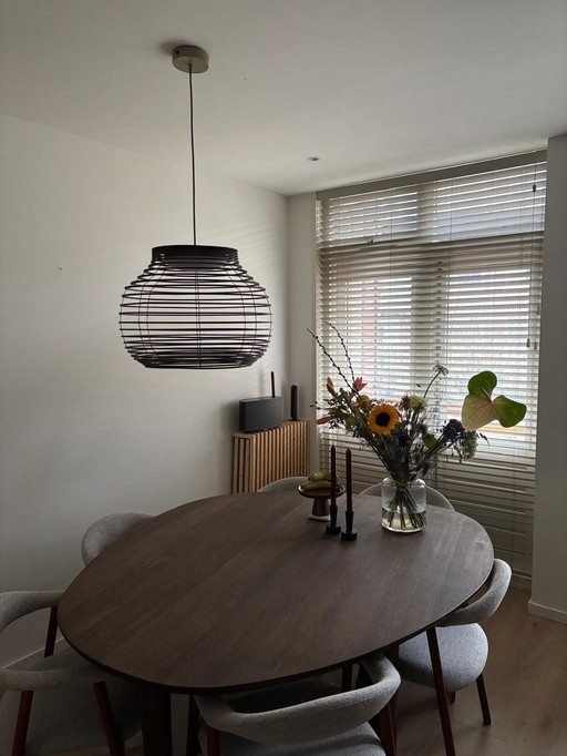 Bolia Anelli Pendelleuchte Ø55 cm – dunkel geölte Eiche