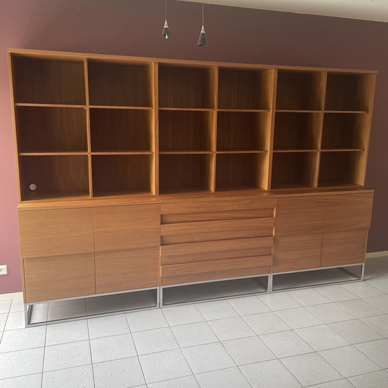 Image 1 of Wall unit with drawers and open shelves