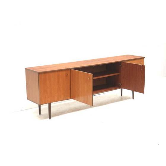 Image 1 of Vintage Sideboard with 3 Doors and Drawers Made in the 1960s