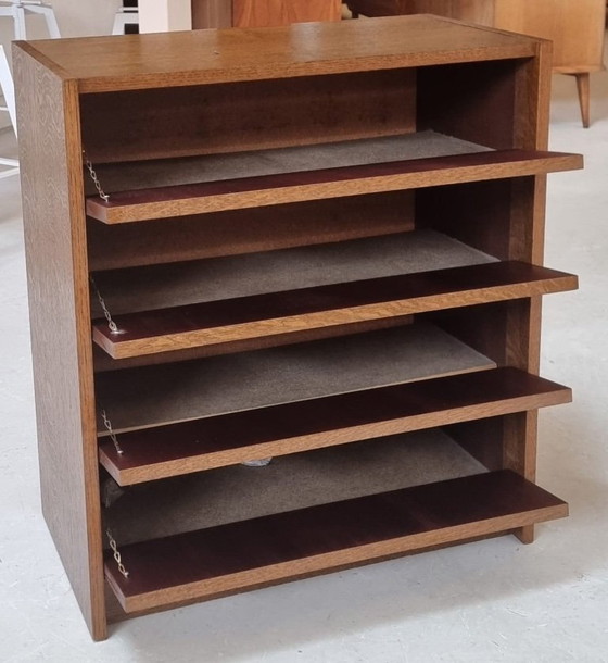 Mid Century shoe cabinet – Display cabinets, Wood (photo 8 of 11)