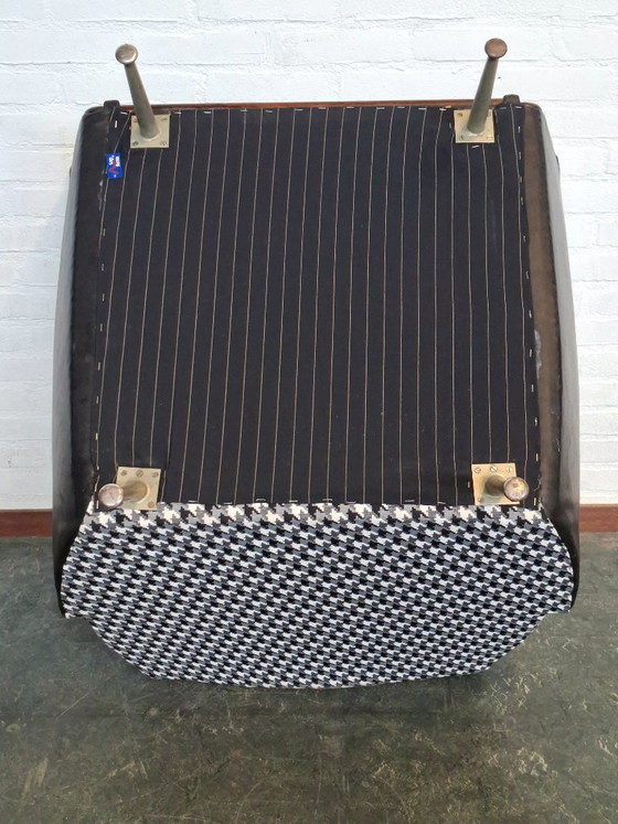 Top Form armchair from the 1960s reupholstered – Metal, Textile (photo 11 of 12)