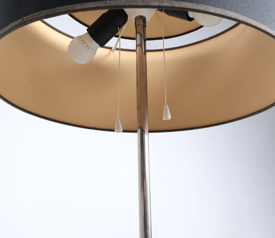 Image 1 of Vintage Metal Floor Lamp with Star Base, 1960s