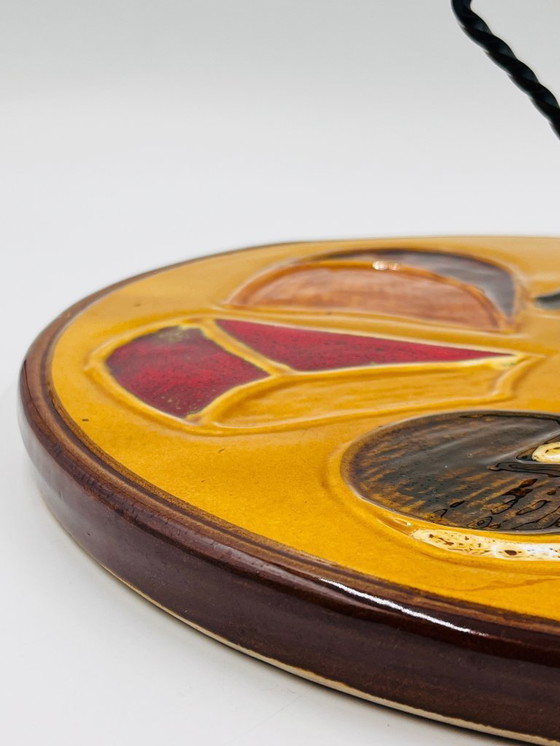 Image 1 of Plateau à Fromages avec couteau Vallauris