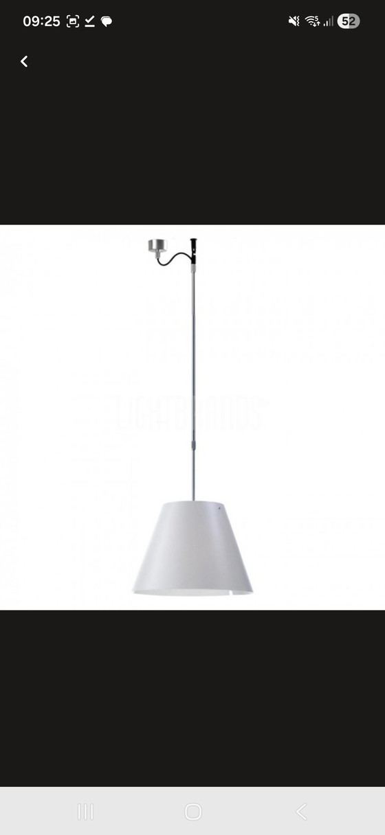 Image 1 of Comme neuf : Lot de 2 lampes design Luceplan Costanza D13S – Paolo Rizzatto – design italien original