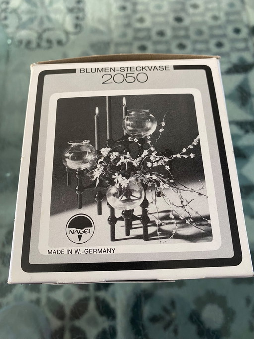 1 Vase Nagel 2050 Pour Bougeoirs Modulables S22 Et BMF Vintage 1970