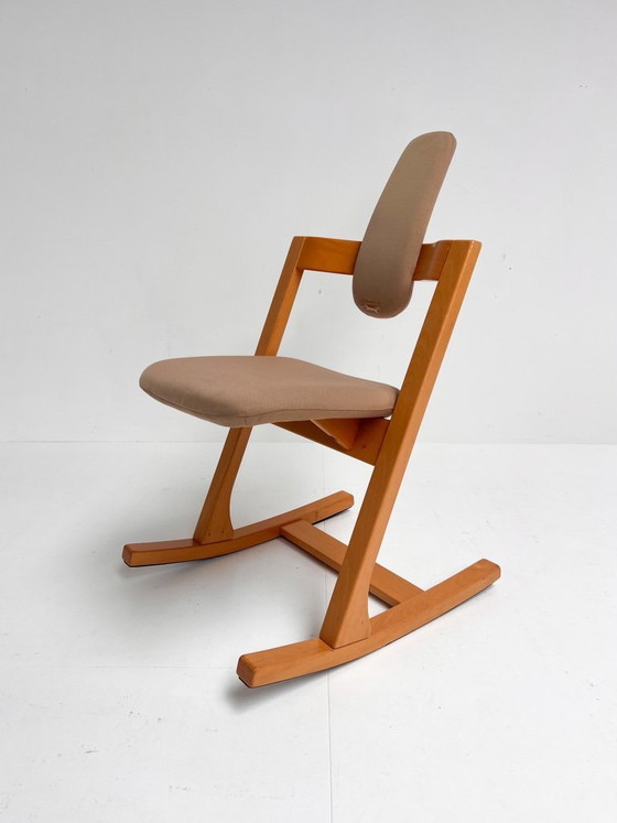 Image 1 of Chaise d'équilibre Stokke Pendulum par Peter Opsvik, années 1980