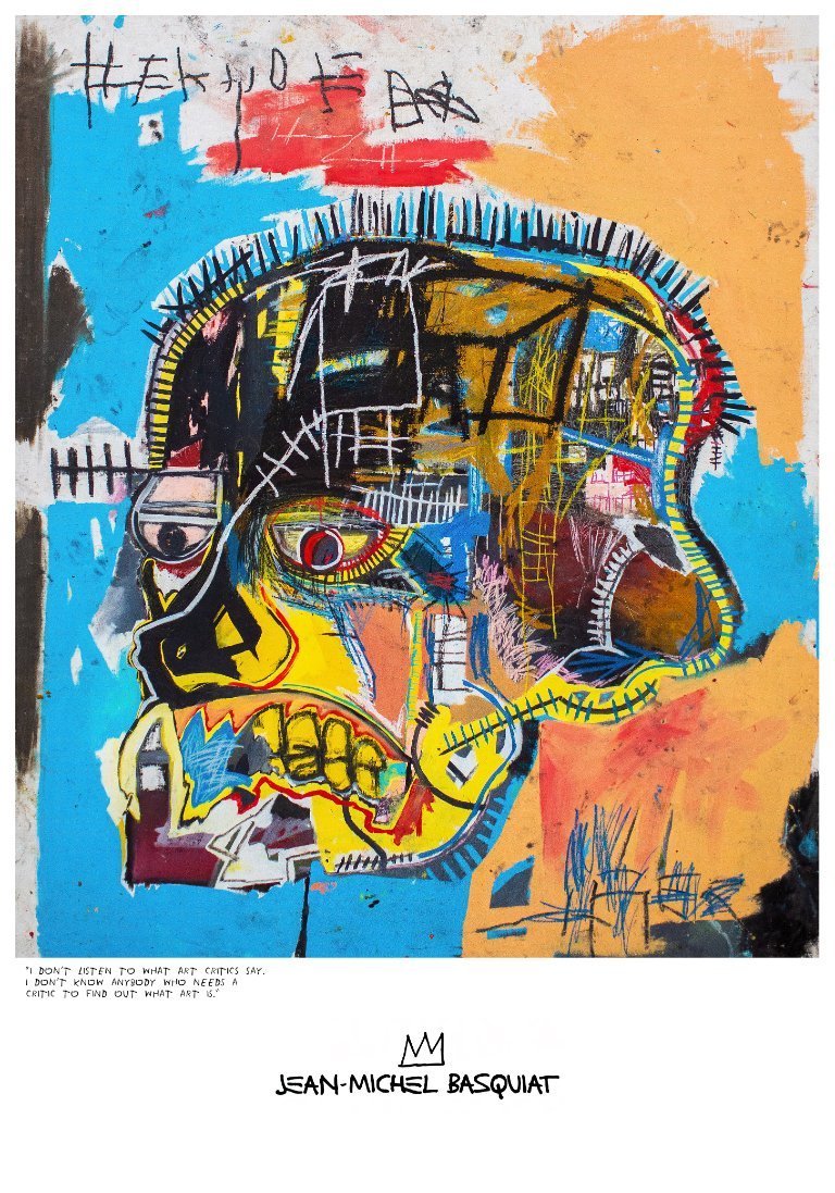 Skull - Jean-Michel Basquiat - 1981 - Poster 70 x 100 cm | €63