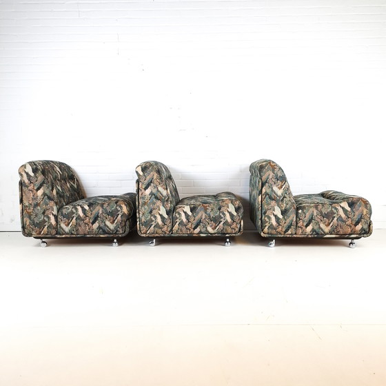 Image 1 of Vintage sectional sofa, 3-piece, mid-century modern design