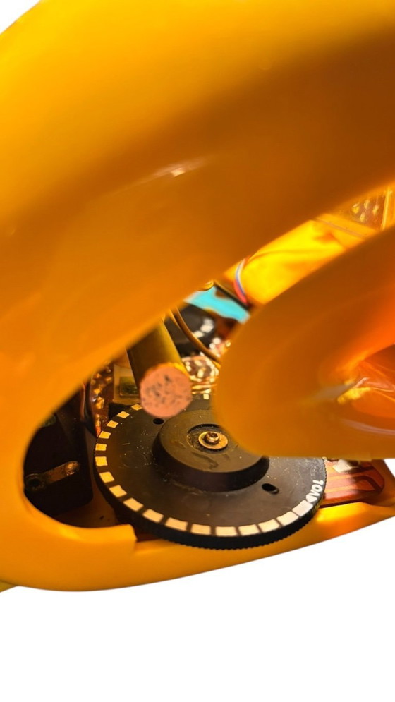 Image 1 of Radiosveglia AM Japy degli anni '70, alimentata tramite USB, modello Space Age