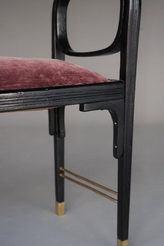 Image 1 of Bugholzhocker Modell 412 zugeschrieben Otto Wagner für J.& J.Kohn, 1902