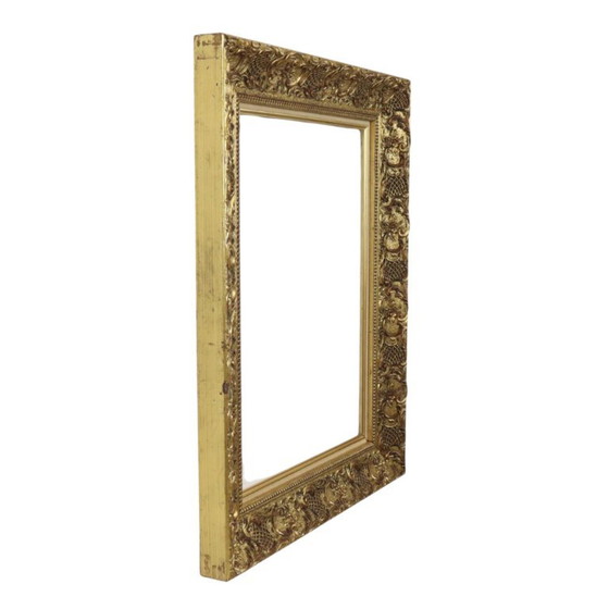 Vintage Klassieke Lijst Rococo Stijl Florale Motieven 72x55cm – Lijsten, Wood (photo 14 of 16)