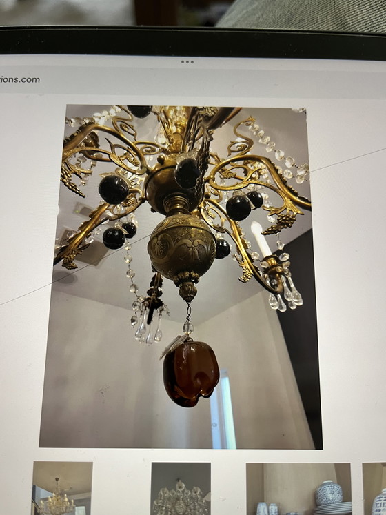 Image 1 of Antieke kroonluchter 