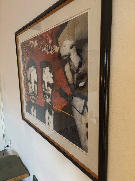 Herman Brood Vegas Copa – Kunst, Glass, Paper (photo 5 of 5)