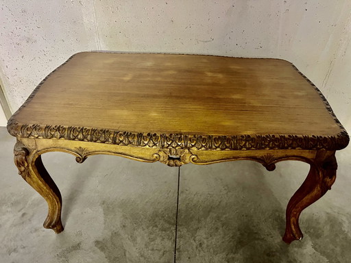 Old living room or coffee table