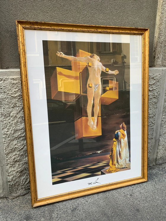 Impresión Salvador Dalì años 60 sobre madera, Salvador Dali, Pinturas y dibujos (foto 2 de 5)