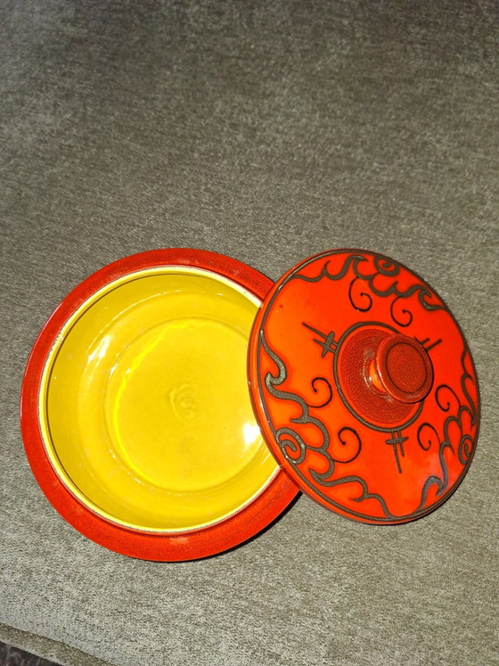 Dekselpot Flora Tokio – Decoratieve objecten, Ceramic (photo 3 of 5)