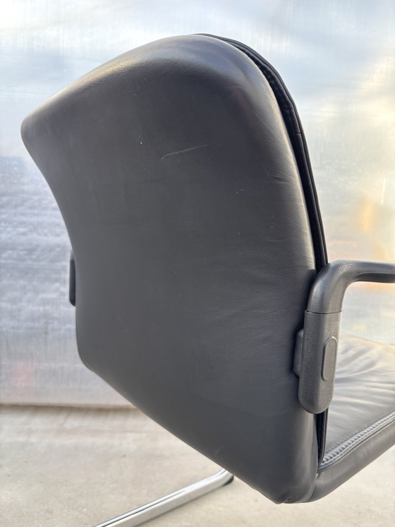 Image 1 of Fröscher Sitform sledestoel - Zwart leren