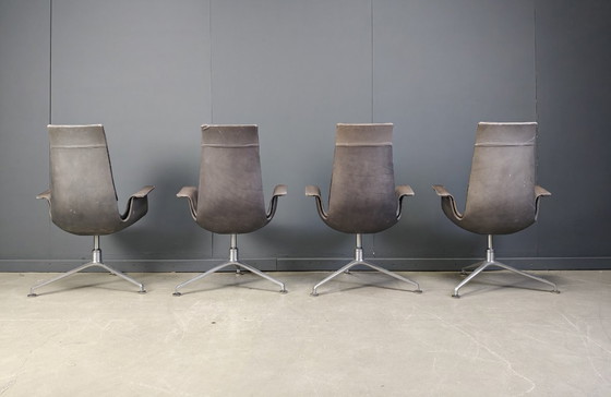 Image 1 of Fk 6725 Stühle von Preben Fabricius & Jørgen Kastholm für Walter Knoll, 1960er – 4er-Set