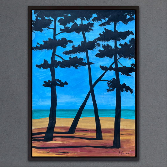 Image 1 of Gouache and ink 30x21cm.