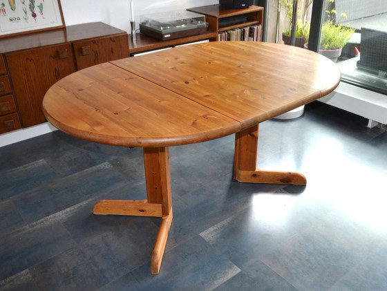 Image 1 of Sedie da pranzo vintage danesi con tavolo