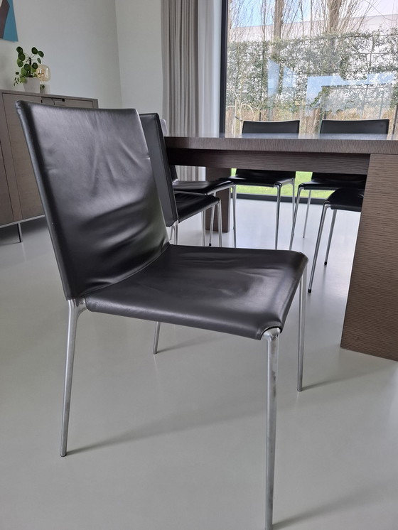 Image 1 of Table and Cupboard Maxalto, 6 Chairs B&B Italia