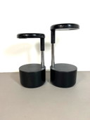 Space-age "wave" bar stools by Roberto Lucci & Paolo Orlandini for Velca Italy, 1970s.
