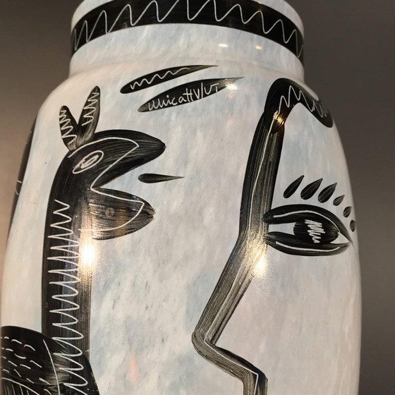 Caramba Vase by Ulrica Hydman-Vallien for Kosta Boda, Sweden, 1980s – Glass (photo 12 of 17)