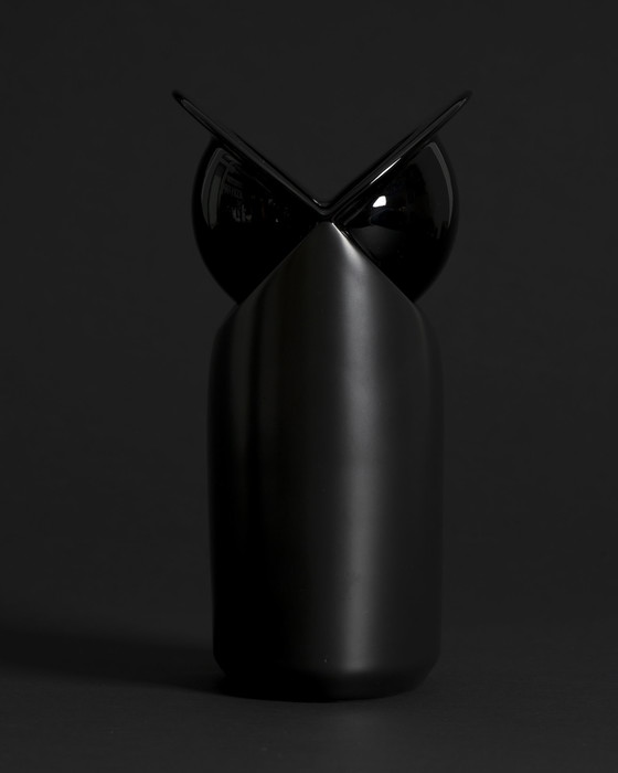Image 1 of Fürstenberg & Rosenthal Porcelain Vase Duo Klaus Henning & Jan Van Der Vaart B&W