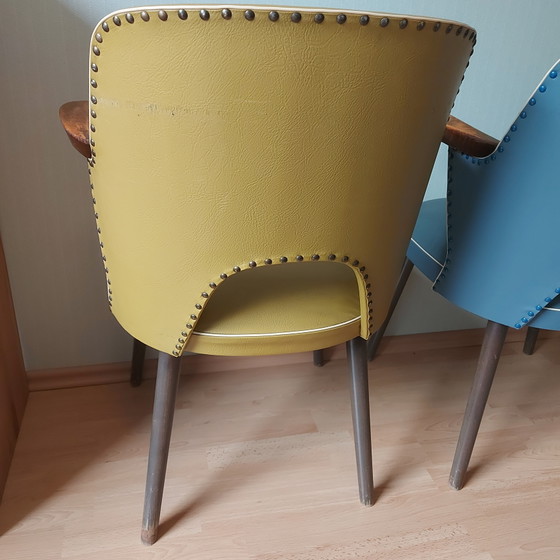 Image 1 of Ensemble de 2 fauteuils Thonet, modèle 6522, Oswald Haerdtl, vintage années 1950