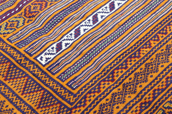 Image 1 of Afghaanse Kelim Deco Kunst Handgeweven Nieuw Vloerkleed 285 x 187 cm