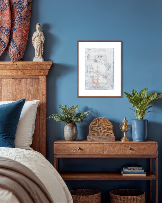 Image 1 of Robert Detheux "El secretario privado" pintado en 1976