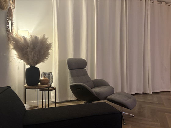 Image 1 of Luxuriöser Flexlux-Designersessel mit Fußhocker – verstellbar und ultimativer Komfort