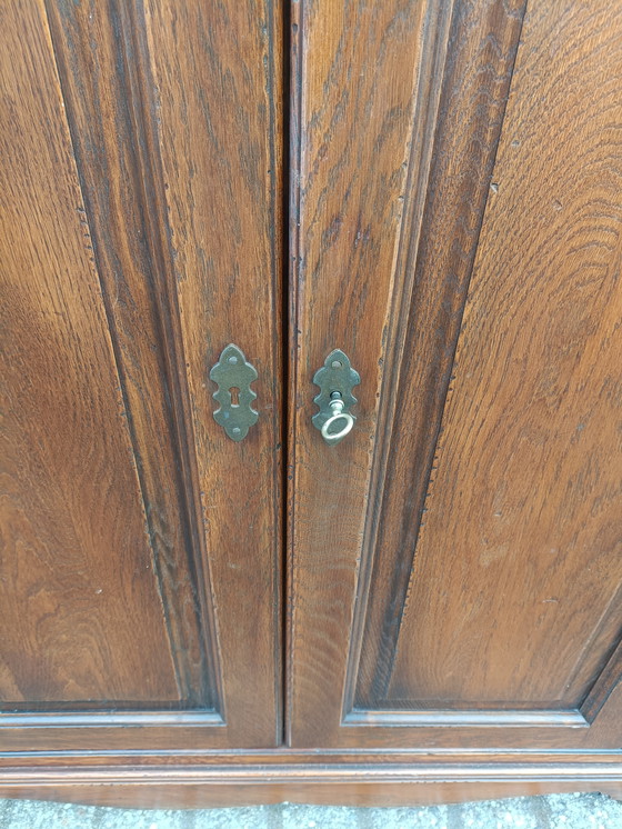 Image 1 of Beautiful oak storage cabinet