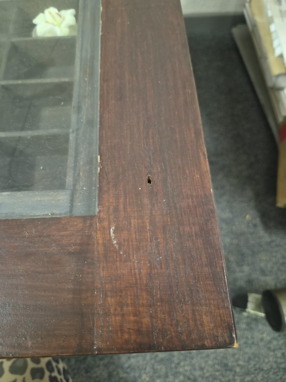 Coffee Table Made From Type Case – Glass, Wood (photo 7 of 7)