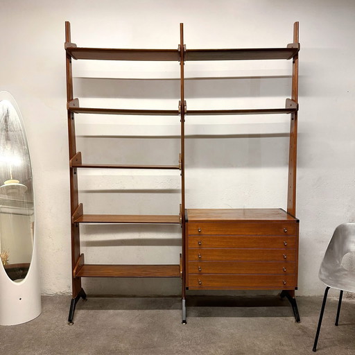 Modulaire boekenkast van Vittorio Dassi, 1960