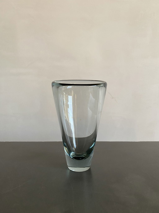 Per Lütken for Holmegaard Glass Vase, Denmark, 1950s