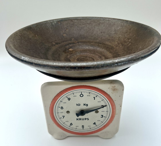 Image 1 of Piatto/ciotola in ceramica da studio, smalto rustico, 26 cm