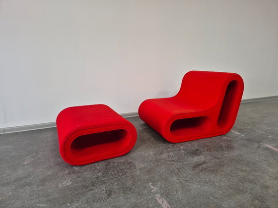 Image 1 of "Other One Lounge Chair" with ottoman by Leif Jörgensen for HAY