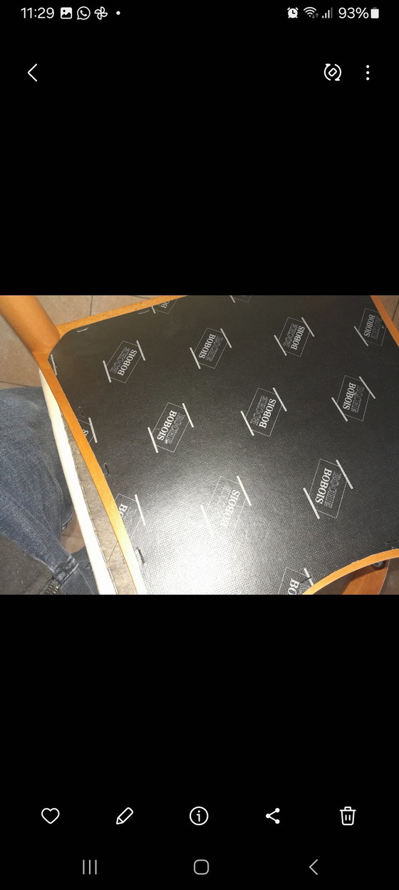 Image 1 of 6×Roche bobois eetkamerstoelen