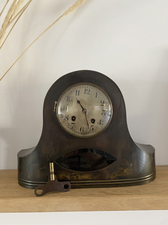 Image 1 of Orologio da camino antico Art Nouveau Art Déco