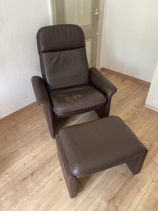 De Sede DS-50 Stuhl mit Fußstütze