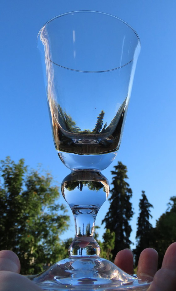 Image 1 of Set di 7 bicchieri di cristallo Royal Leerdam - Baluster - Restauro Colonial Williamsburg