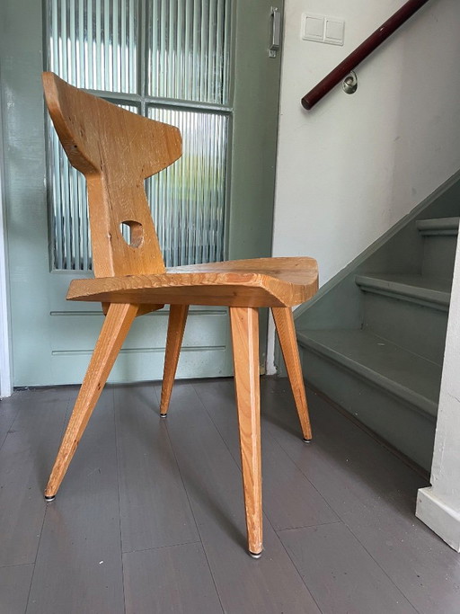 Jacob Kielland-Brandt Pine Chair 1960's – stoelen fauteuils, Wood (photo 2 of 6)
